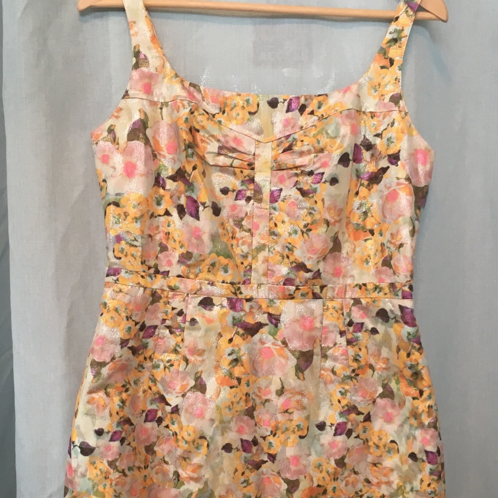 Anthropologie Leifsdottir Aurelian Brocade Dress